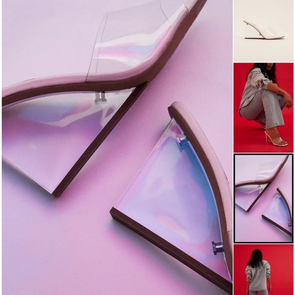 Transparent Wedge Heels - Picture 5 of 5